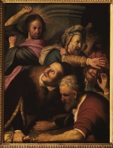 Christ chassant les marchands du temple, 1626